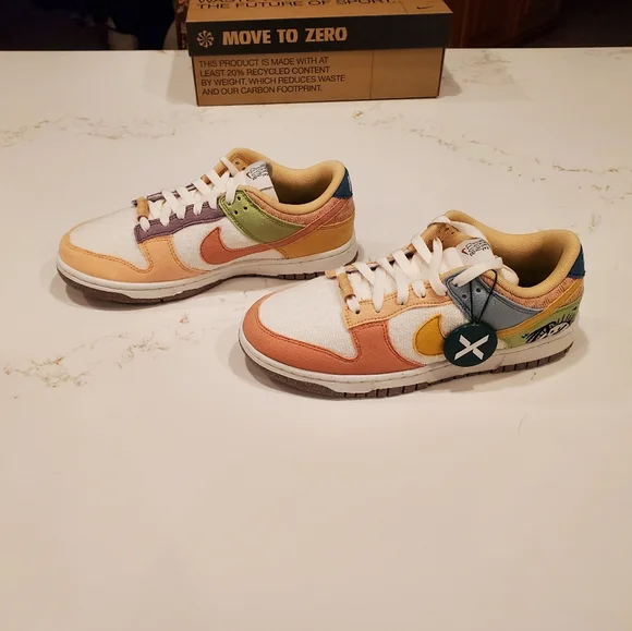 🆕️ NEW Nike Dunk Low Retro 'Sun Club Multi' Shoes - Picture 8 of 17